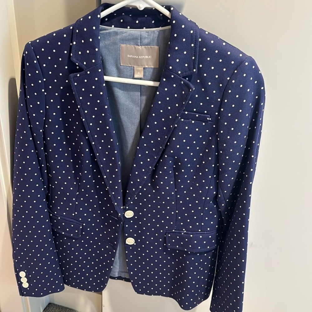 Classic BR Polka Dot blazer